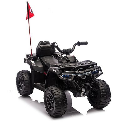 Whisen Realistic Off-Road Design 24V Kids Electric Ride-On Car