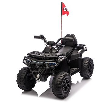 Whisen Realistic Off-Road Design 24V Kids Electric Ride-On Car