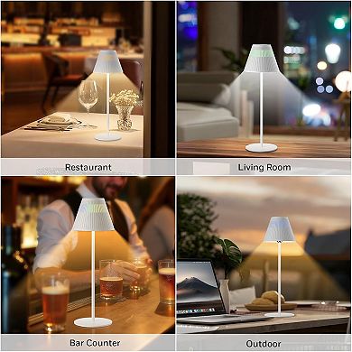 Honeywell M1 Sunturalux Cordless Table Lamp 5200mAh 4-Color Dimmable Portable Night Light