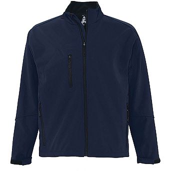 SOLS Mens Relax Soft Shell Jacket (Breathable Windproof And Water Resistant)