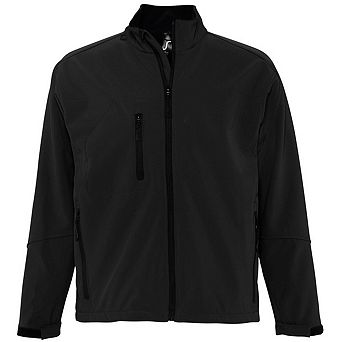 SOLS Mens Relax Soft Shell Jacket (Breathable Windproof And Water Resistant)