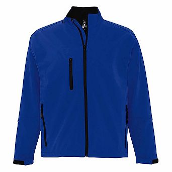 SOLS Mens Relax Soft Shell Jacket (Breathable Windproof And Water Resistant)
