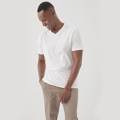Softspun V-Neck Tee Made With Organic Cotton
