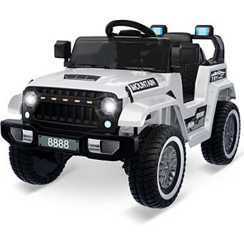 12V Kids Electric Truck with Parent Remote & 3 Speeds, Spring Suspension for Safe Rides, LED &Music