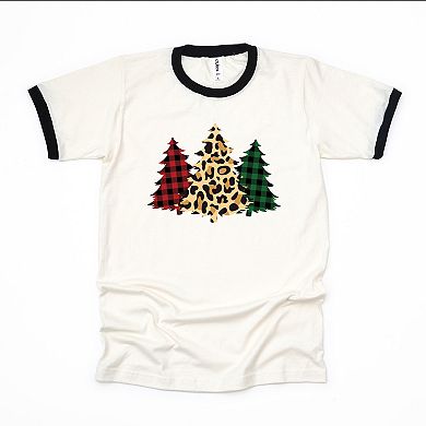 Christmas Trees - Women's Ringer Tee
