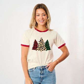 Christmas Trees - Women's Ringer Tee