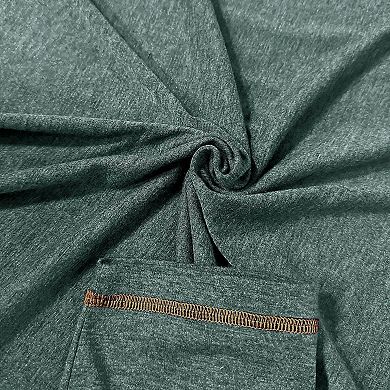 Men's Henley Long Sleeve Lightweight Casual Soft Tee