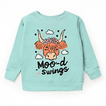 Mood Swings Cow - Youth Graphic Sweatshirt