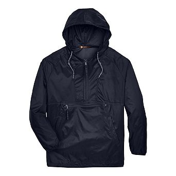 Harriton Packable Hooded Nylon Jacket