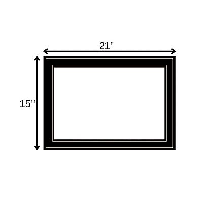 LOVMOR Christmas Joy Lori Deiter Ready to Hang Framed Print Black Frame