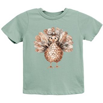 Sparkle Turkey - Youth Short Sleeve Graphic T-Shirt
