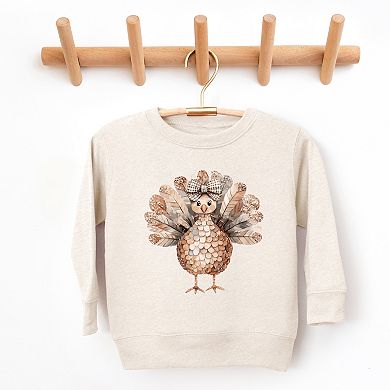 Sparkle Turkey - Toddler Graphic Sweatshirt