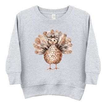 Sparkle Turkey - Toddler Graphic Sweatshirt