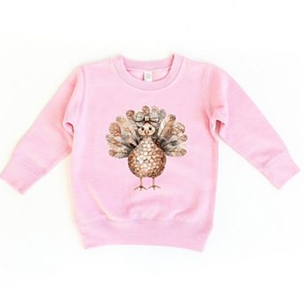 Sparkle Turkey - Toddler Graphic Sweatshirt