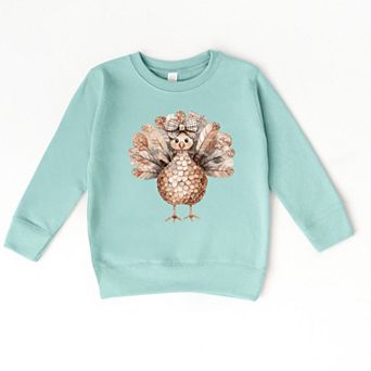 Sparkle Turkey - Toddler Graphic Sweatshirt