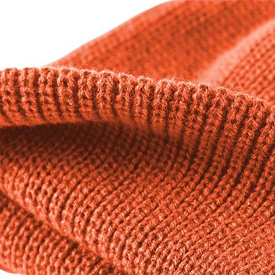 Unisex Warm Knit Beanie Soft Stretchy Cuffed Winter Hat Lightweight Solid Color Design