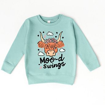 Mood Swings Cow - Toddler Graphic Sweatshirt