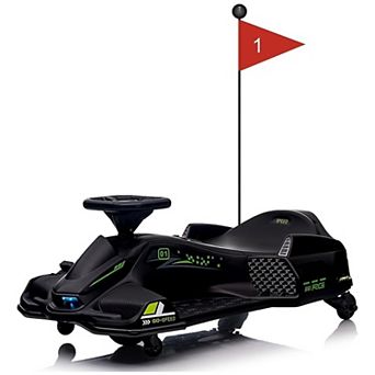 12V Kids Ride On Drift Car, Electric Go-Kart