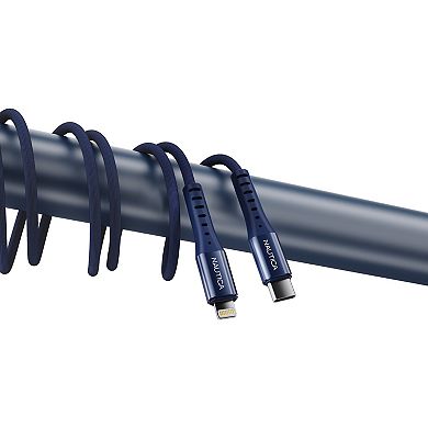 Nautica CB305 USB-C to Lightning Cable MFi Certified Fast Charger for iPhone 15, 16 & More