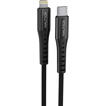 Nautica CB305 USB-C to Lightning Cable MFi Certified Fast Charger for iPhone 15, 16 & More