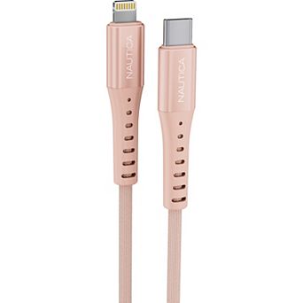 Nautica CB305 USB-C to Lightning Cable MFi Certified Fast Charger for iPhone 15, 16 & More