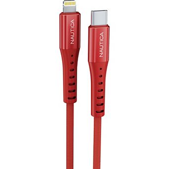Nautica CB305 USB-C to Lightning Cable MFi Certified Fast Charger for iPhone 15, 16 & More
