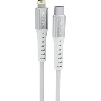 Nautica CB305 USB-C to Lightning Cable MFi Certified Fast Charger for iPhone 15, 16 & More