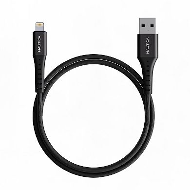 Nautica Urban CB105 MFi Certified USB-A to Lightning Cable Fast Charger for iPhone 15, 16 & More