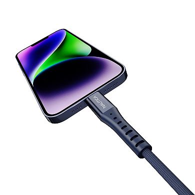 Nautica Urban CB105 MFi Certified USB-A to Lightning Cable Fast Charger for iPhone 15, 16 & More
