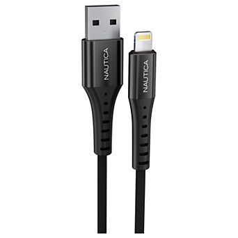 Nautica Urban CB105 MFi Certified USB-A to Lightning Cable Fast Charger for iPhone 15, 16 & More
