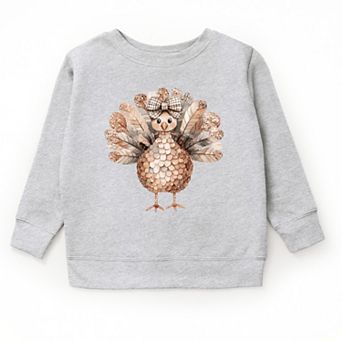 Sparkle Turkey - Youth Graphic Sweatshirt