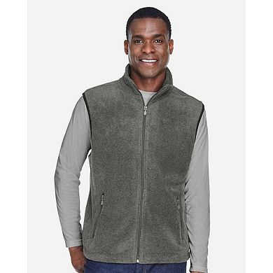 Harriton Fleece Full-Zip Vest