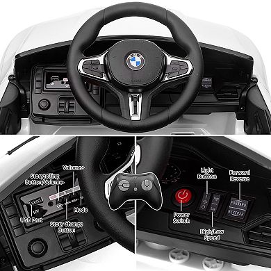 12V Kids Ride On Car，Licensed BMW M4, Electric Powered Vehicle Car