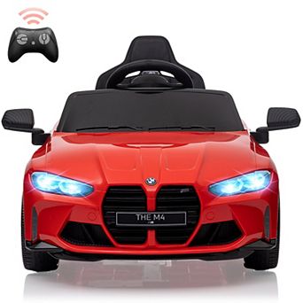 12V Kids Ride On Car，Licensed BMW M4, Electric Powered Vehicle Car