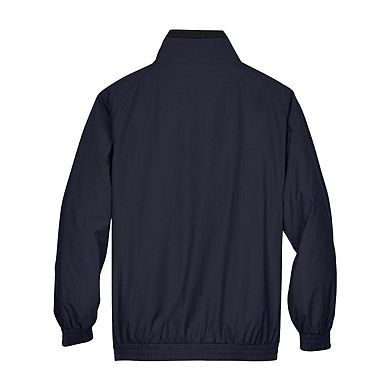 Harriton Fleece Lined Nylon Jacket