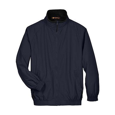 Harriton Fleece Lined Nylon Jacket
