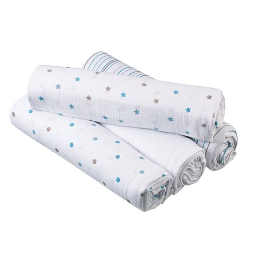 aden + anais 4-pk. oh boy! Swaddles