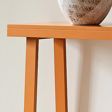 Kings Brand Furniture Emma Narrow Console Table with Lower Shelf