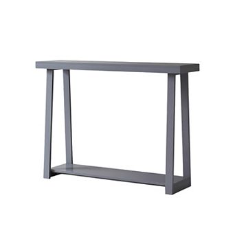Kings Brand Furniture Emma Narrow Console Table with Lower Shelf