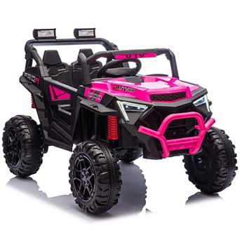 Whisen 24V Kids Electric Ride-On Car with Remote Control and Power Display