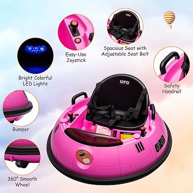 12V Bumper Car with Remote Control, Ride On Bumper Car