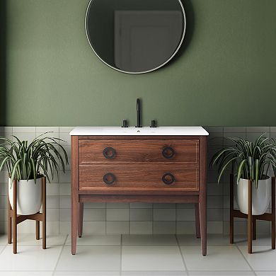 Corbin Classic 1-Drawer Bath Vanity Base Only (Sink Basin Not Included)