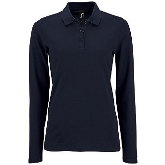 SOLS Womens/Ladies Perfect Long Sleeve Pique Polo Shirt