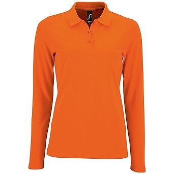 SOLS Womens/Ladies Perfect Long Sleeve Pique Polo Shirt