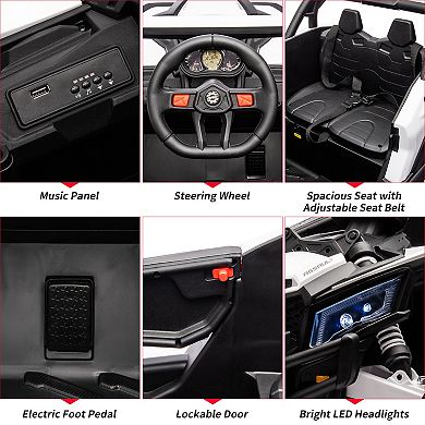 Kids Ride On Car, 24V Ride On UTV