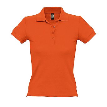 SOLS Womens/Ladies People Pique Short-Sleeved Polo Shirt