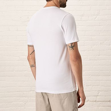Luxe Stretch Jersey Slim V-Neck Tee