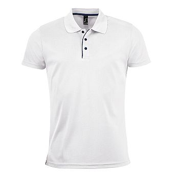 SOLS Mens Performer Short Sleeve Pique Polo Shirt