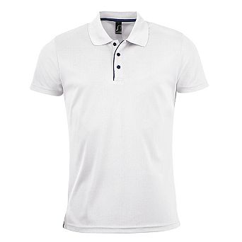 SOLS Mens Performer Short Sleeve Pique Polo Shirt