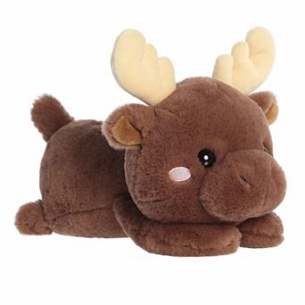 Aurora Medium Brown Playful Stuffed Animal 9" Matty Moose Too Cute